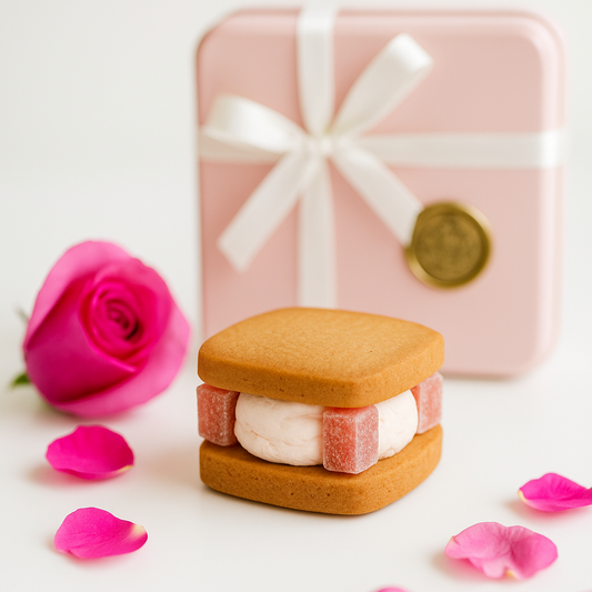 ローズバタークリームサンドクッキー