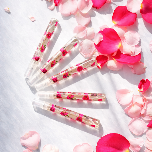 Rose scented disinfectant alcohol 