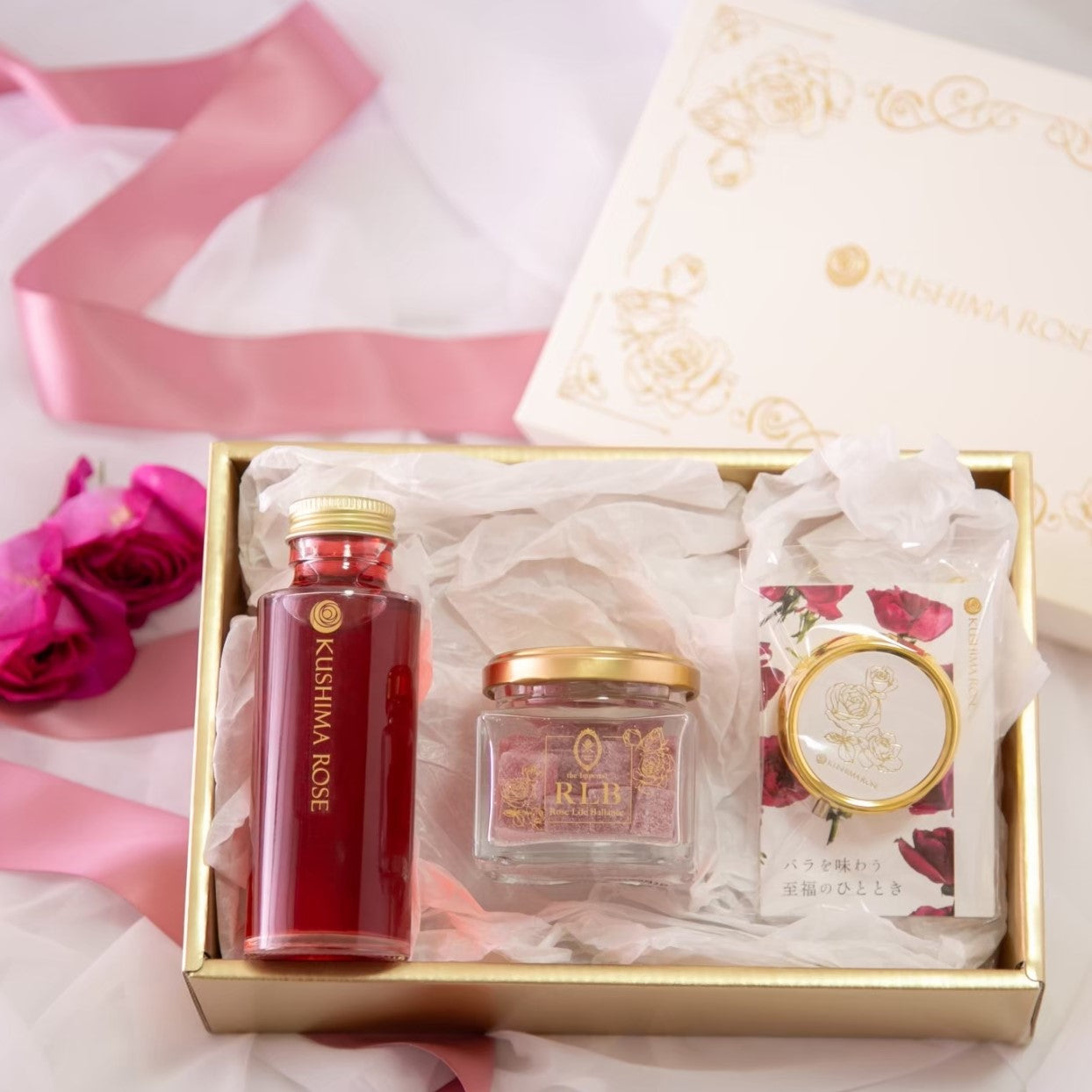 GIFT～ 飲むバラのエキスTHE ROSE＆RLB – KUSHIMA ROSE
